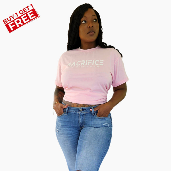 SIGNATURE T-Shirt  - Pink/White